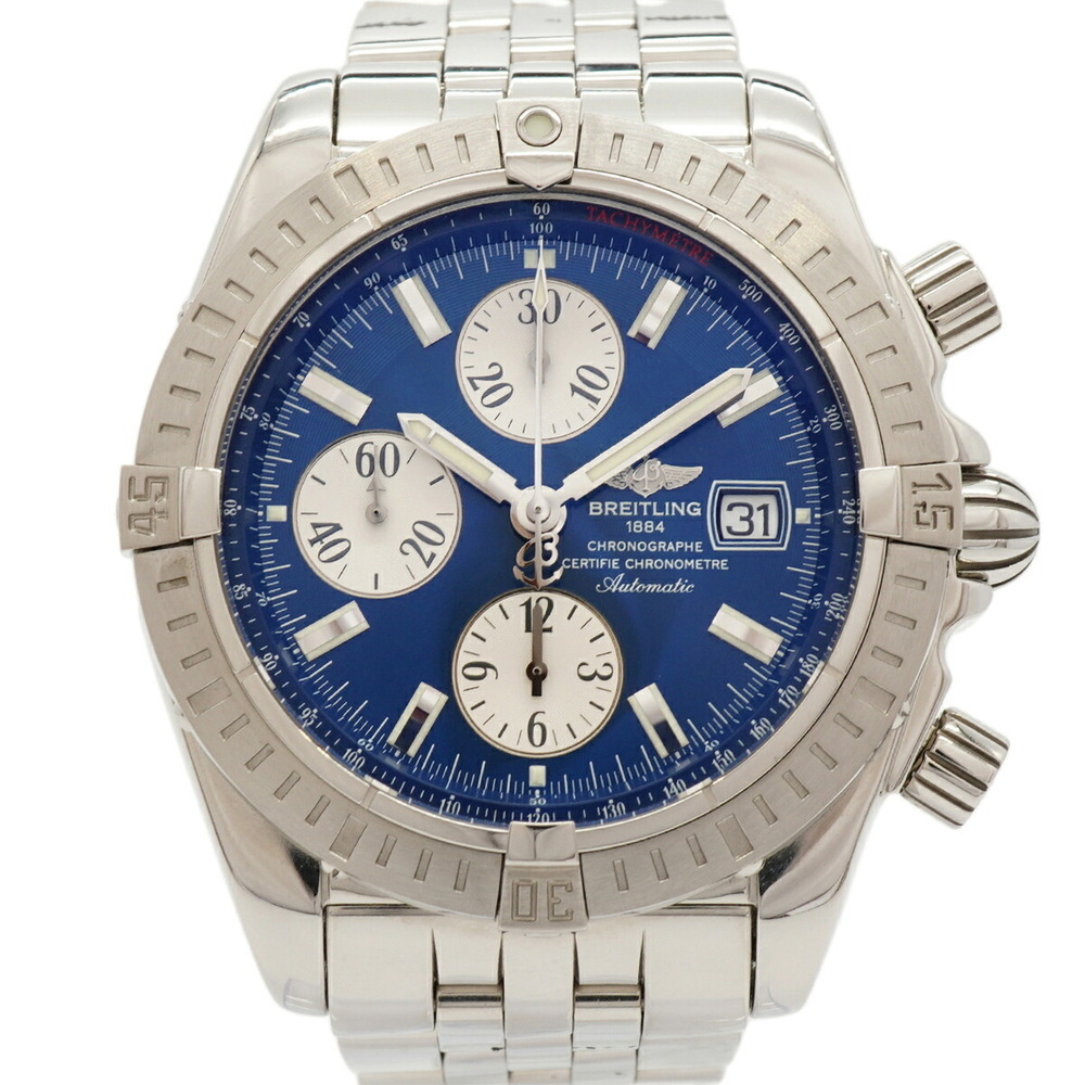 Breitling Chronomat Evolution A156C45PA A13356 Navy Dial Men's Watch